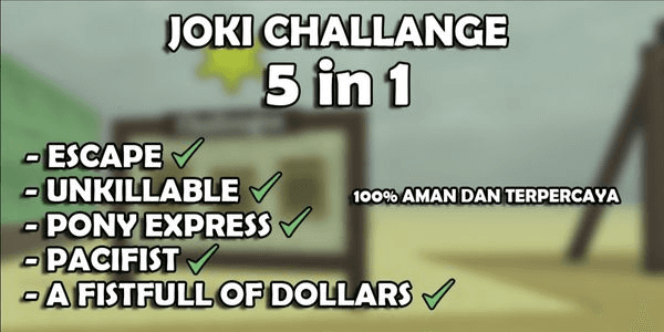 Gambar Product PAKET JOKI MISI DEAD RAILS 5 IN 1 (BACA DESKRIPSI)