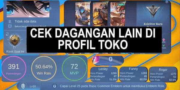 Gambar Product #100 CHEAP MOBILE LEGENDS ACCOUNTS
