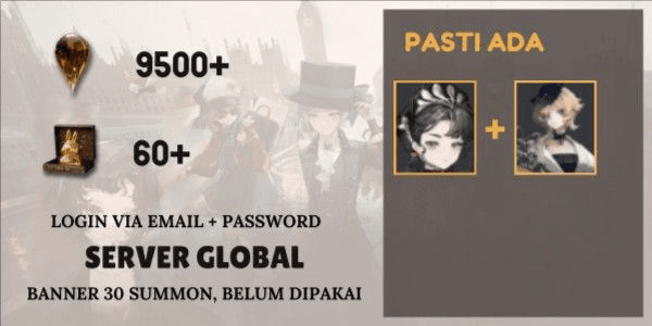 Gambar Product Akun Reroll SIAP GACHA Reverse1999 - 34