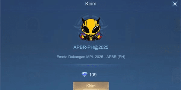 Gambar Product Battle Emote: APBR PH 2025
