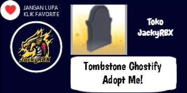 Gambar Product Tombstone Ghostify