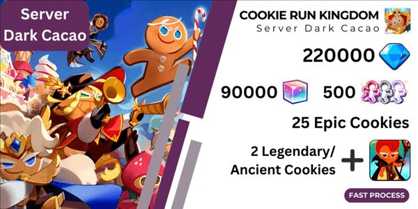 Gambar Product CRK Crystal Hoard Account Final Edition Cookie Run Kingdom