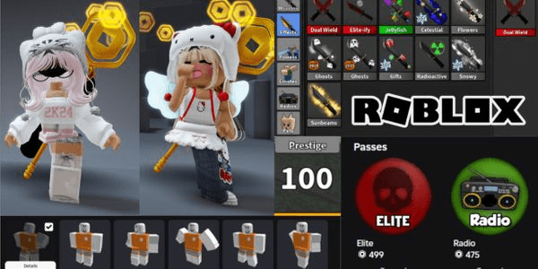 Gambar Product Account MM2 Girl GG Pass Complete