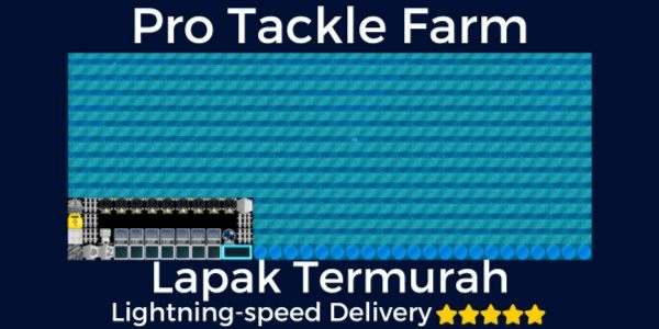 Gambar Product PRO TACKLE FARM (5100+ TACKLE + 9 UNSTABLE TESSERACT + ANTIGRAVITY + 7 VENDING MACHINE + FULL JAMMER + WEATHER MACHINE