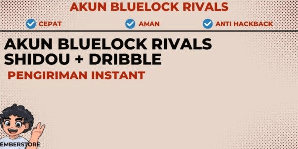Gambar Product AKUN BLUELOCK RIVALS | SHIDOU + DRIBBLE