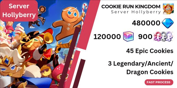 Gambar Product Akun Starter CRK Cookie Run Kingdom Platinum Edition