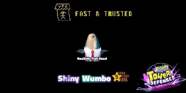 Gambar Product Realistic Fish Head (Shiny Wumbo)