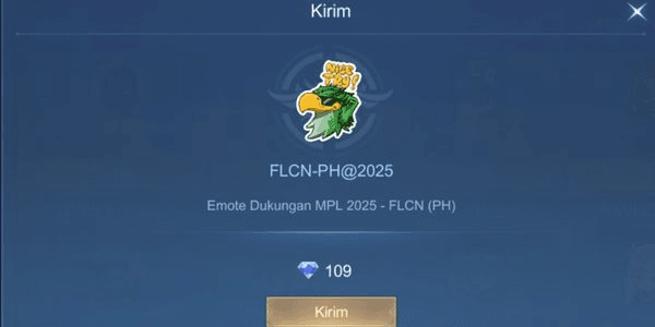 Gambar Product Battle Emote: FLCN PH 2025