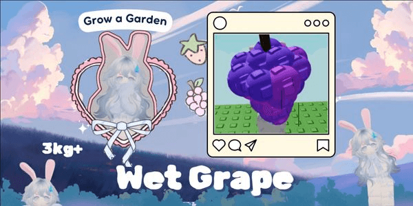 Gambar Product Wet Grape 3KG++ [Hungry Plant Quest]