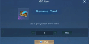 Rename Card
