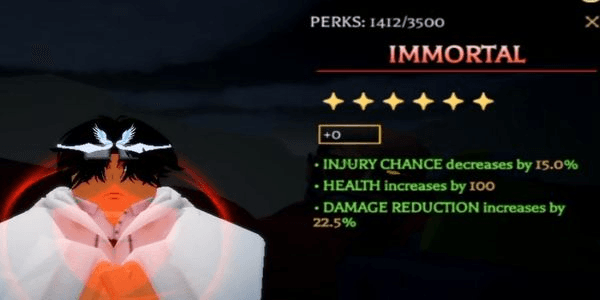 Gambar Product Immortal (Mythic Perk)