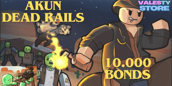 Gambar Product AKUN DEAD RAILS 10.000 BONDS