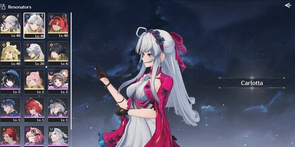 Gambar Product Carlotta + Yinlin + Sign + Jinhsi + Verina + Calcharo + Encore + MC Sign UL 40 SERVER SEA