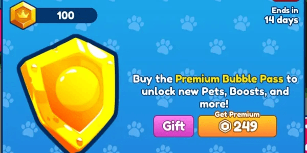 Premium Bubble Pass