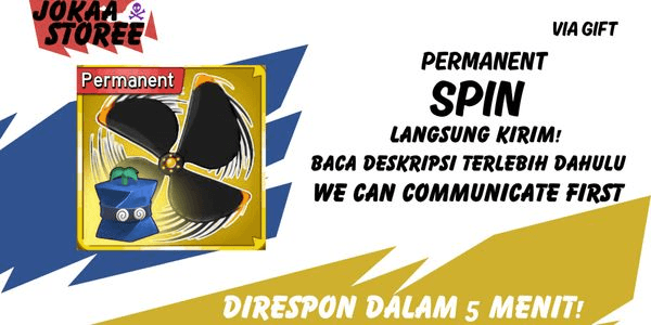 Gambar Product Spin (Permanent)