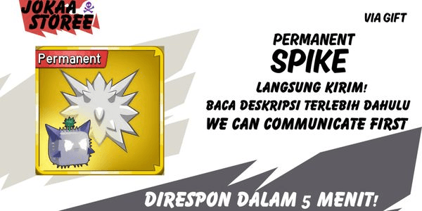 Gambar Product Spike (Permanent)