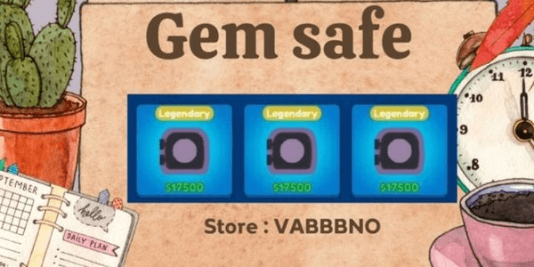 Gambar Product Gem safe -Bid Battles