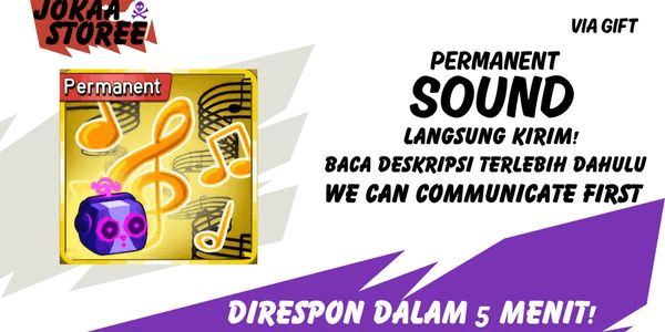 Gambar Product Sound (Permanent)