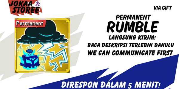 Gambar Product Rumble (Permanent)
