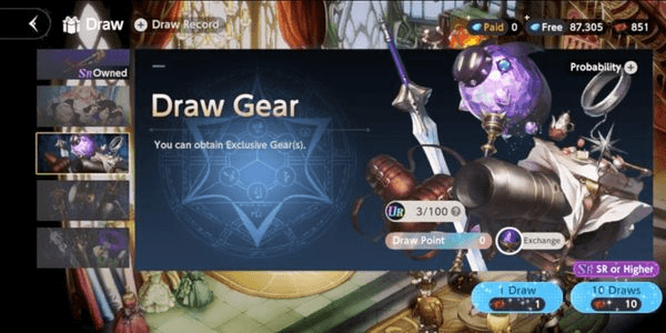 Gambar Product Collab Starter GS Full Priestess+5 + Elf+5 + Karakter Banyak