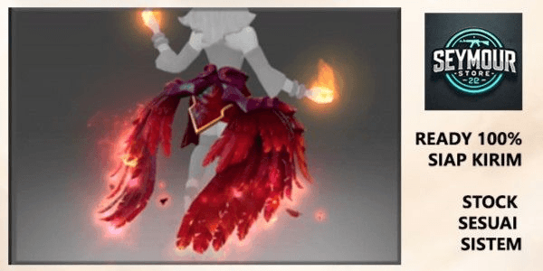 Gambar Product Wyrmwrought Flare (Immortal TI7 Lina)