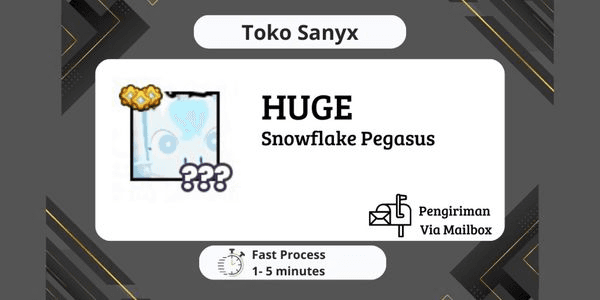 Gambar Product Huge Snowflake Pegasus