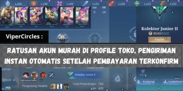 Gambar Product Cheap MLBB Account ViperCircles