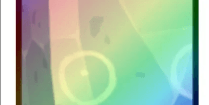 Rainbow Huge Happy Rock