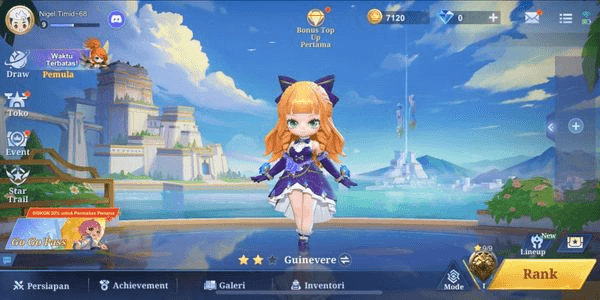 Gambar Product Akun MCGG ready to rank | 6 commanders | level 9 MC#09