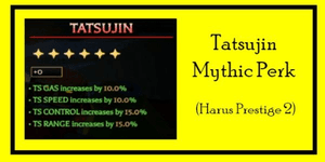 Tatsujin | Mythic Perk
