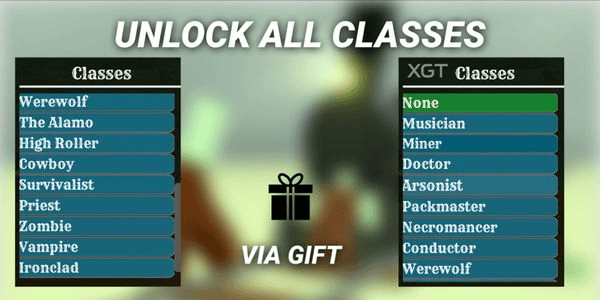 Gambar Product UNLOCK ALL CLASSES VIA GIFT