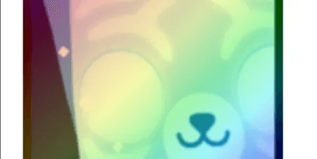 Rainbow Huge Sorcerer Bear