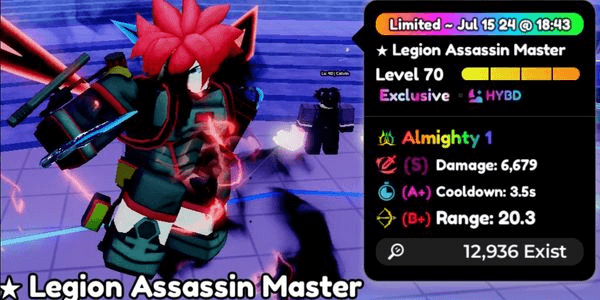 Gambar Product Legion Assassin Master Trait Almighty