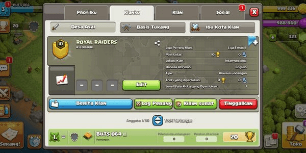 Gambar Product Cheapest Level 10 Clan