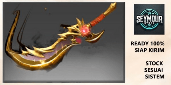 Gambar Product Golden Edge of the Lost Order (Immortal TI8 Juggernaut)