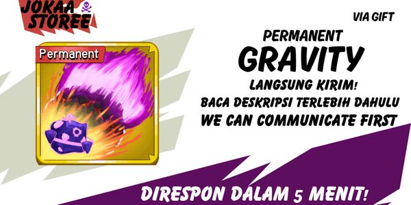 Gambar Product "Gravity (Permanent)"