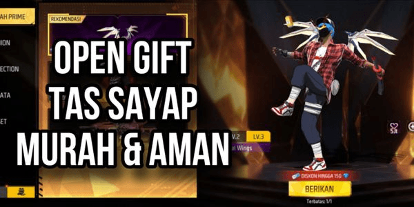 Gambar Product OPEN GIFT TAS SAYAP — Cheap, Fast, Get a Gift Immediately!