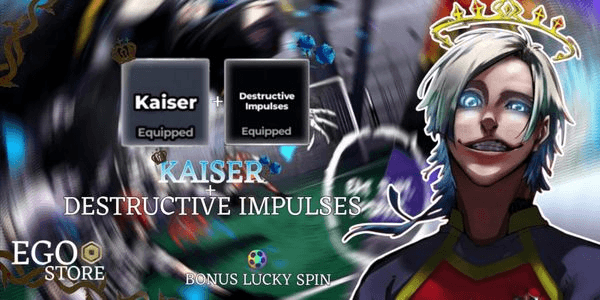Kaiser Style + Destructive Impulses - Akun Blue Lock Rivals (Bonus Lucky Spin)