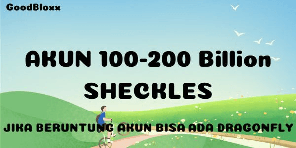 Gambar Product Akun Grow a garden 100-200 Billion Sheckles di inventory