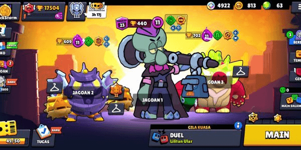 Gambar Product Brawl Stars High Trofi Spek Gahar