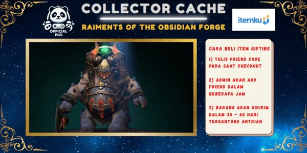 Gambar Product Raiments of the Obsidian Forge (Underlord Set)