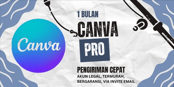 Gambar Product CANVA PRO 1 MONTH CHEAPEST!