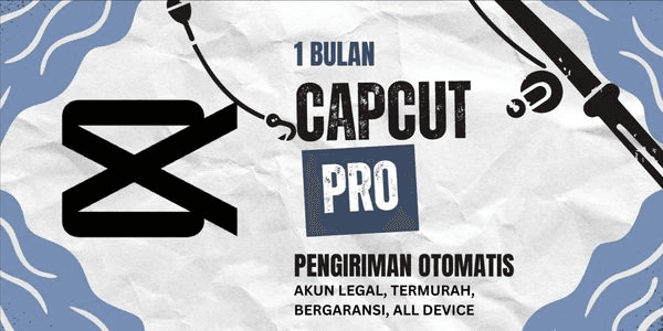 Gambar Product CHEAP 1-MONTH CAPCUT PRO