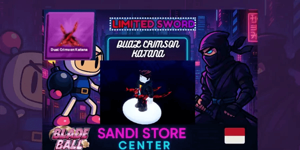 Dual Crimson Katana