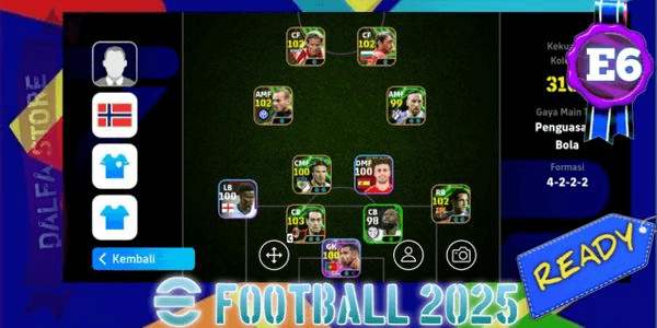 Gambar Product E6#NESTA, FORLAN THE STRONGEST DOUBLE TOUCH
