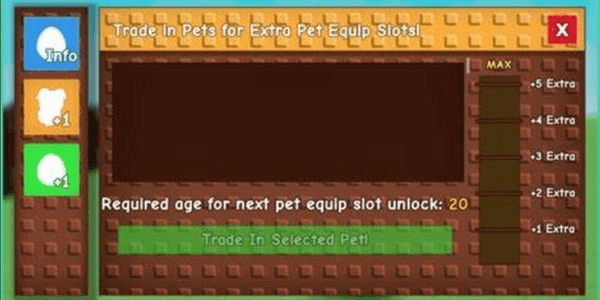 Pet Age 20+ - Grow A Garden