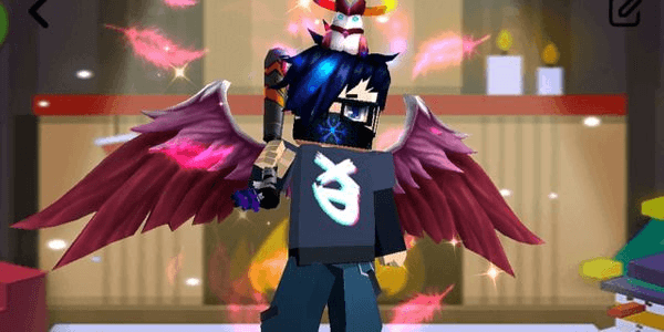 Gambar Product Account Blockman Go Featherman + Gangster Skin