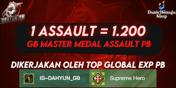 Gambar Product Master Medal Assault