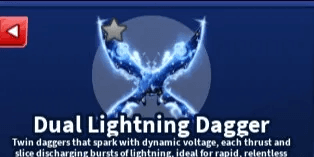 Dual Lightning Dagger