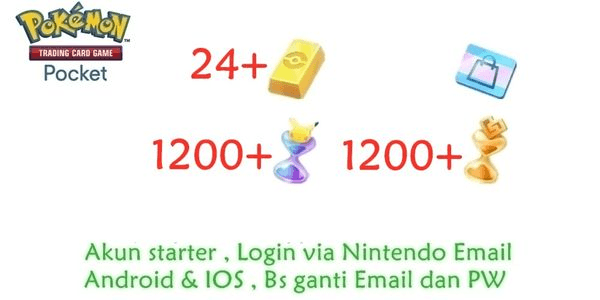 Gambar Product Pokemon TCG Pocket Account TCGP-4